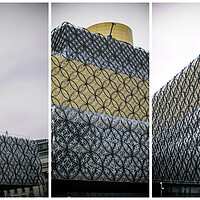 Buy canvas prints of Birmingham city centre library by kathy white