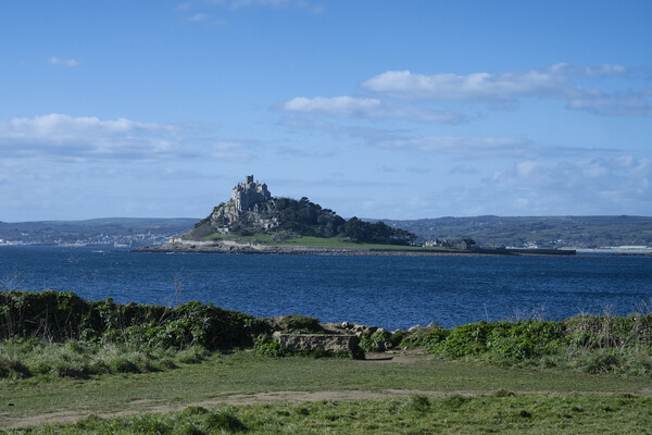 St Michaels mount Cornwall Picture Board by kathy white