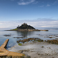 Buy canvas prints of Majestic St Michaels Mount by kathy white