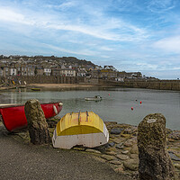 Buy canvas prints of Mousehole, Cornwall south west by kathy white