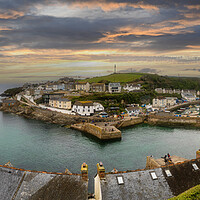 Buy canvas prints of Home to porthleven by kathy white