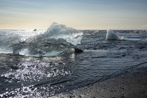 Diamond Beach Iceland  Picture Board by kathy white