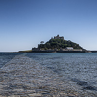 Buy canvas prints of Majestic St Michaels Mount by kathy white