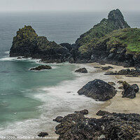 Buy canvas prints of kynance Cove Cornwall by kathy white