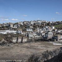 Buy canvas prints of Port Isaac,  Cornwall south west by kathy white