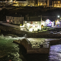 Buy canvas prints of ship inn porthleven Cornwall by kathy white