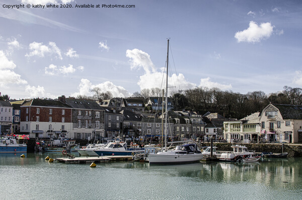 Padstow Cornwall Cornish Harbour Rick Stien Picture Board by kathy white