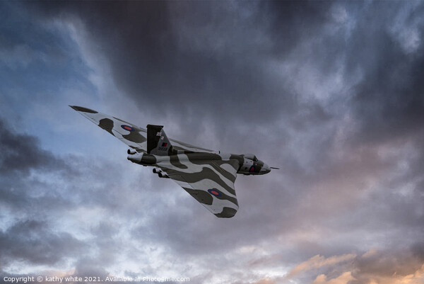 Vulcan Bomber Picture Board by kathy white