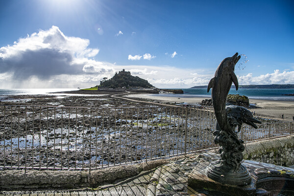 St Michael's Mount Cornwall  Picture Board by kathy white