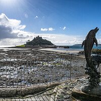 Buy canvas prints of St Michael's Mount Cornwall  by kathy white