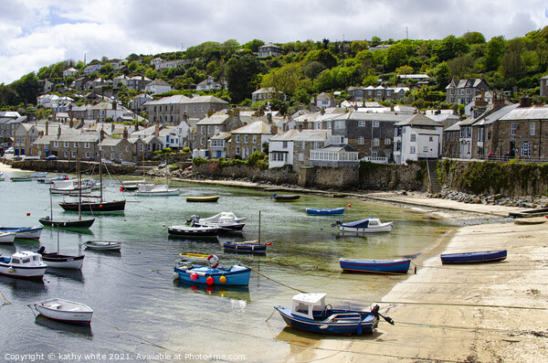Mousehole, Cornwall south west Picture Board by kathy white