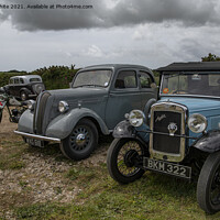 Buy canvas prints of Old cars,from 1940.world war 2, ww2,vintage cars, by kathy white