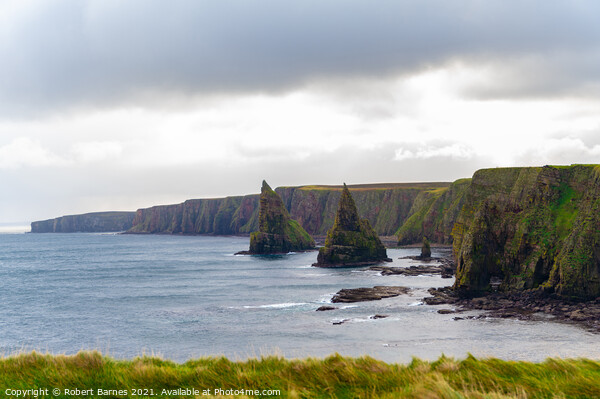 The Beautiful  Stacks of Duncansby Picture Board by Lrd Robert Barnes