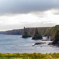 Buy canvas prints of The Beautiful  Stacks of Duncansby by Lrd Robert Barnes