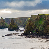 Buy canvas prints of The Stacks of Duncansby by Robert Barnes