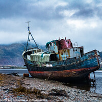 Buy canvas prints of The Old Boat of Caol by Lrd Robert Barnes
