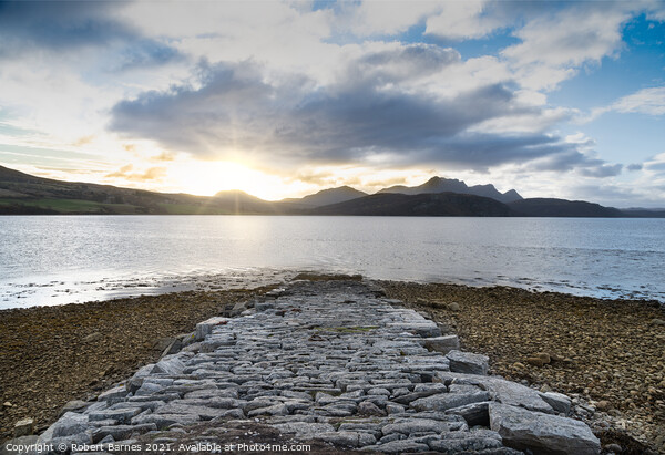 The Road To Loch Eriboll Picture Board by Lrd Robert Barnes