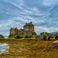 Buy canvas prints of Eilean Donan Castle by Lrd Robert Barnes