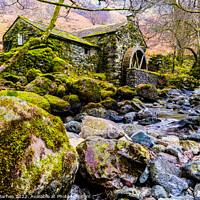 Buy canvas prints of The Old Watermill by Lrd Robert Barnes
