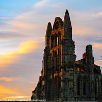 Buy canvas prints of Whitby Abbey at Sunrise by Lrd Robert Barnes