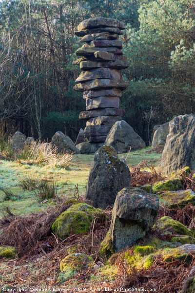 Druid Stones Picture Board by Lrd Robert Barnes