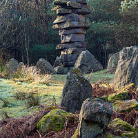 Buy canvas prints of Druid Stones by Lrd Robert Barnes
