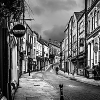 Buy canvas prints of The Back Streets of Durham City by Lrd Robert Barnes