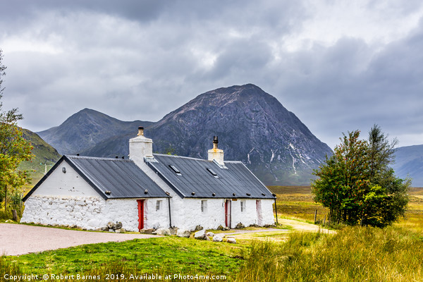 Black Rock Cottage Picture Board by Lrd Robert Barnes