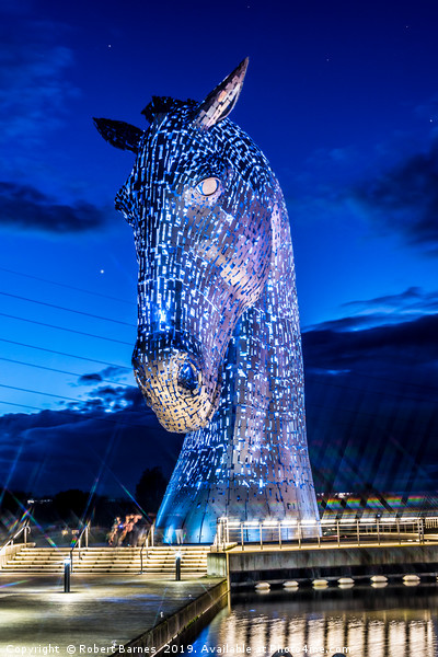 The Blue Kelpies Picture Board by Lrd Robert Barnes
