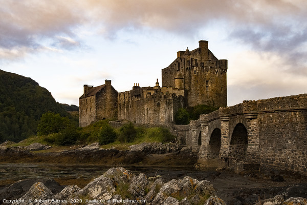 Eilean Donan Castle Picture Board by Lrd Robert Barnes