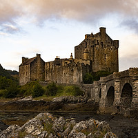Buy canvas prints of Eilean Donan Castle by Lrd Robert Barnes