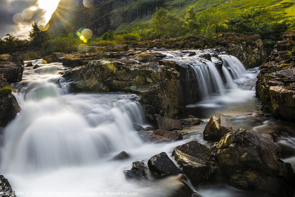 The Waterfalls of Glencoe Picture Board by Lrd Robert Barnes