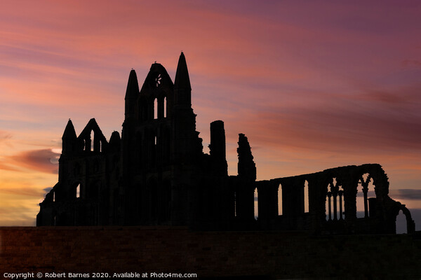 Morning at Whitby Abbey  Picture Board by Lrd Robert Barnes