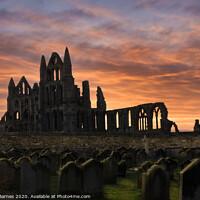 Buy canvas prints of Spooky Abbey at Dawn by Lrd Robert Barnes