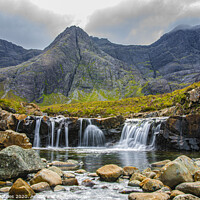Buy canvas prints of The Fairy Pools by Robert Barnes
