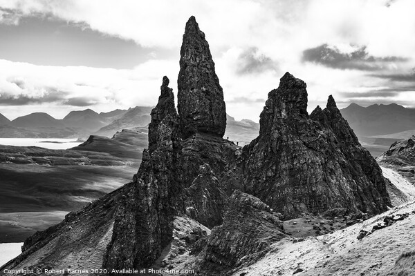 The Old Man of Storr Picture Board by Lrd Robert Barnes