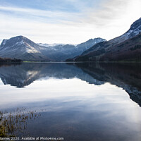 Buy canvas prints of Buttermere Lake by Lrd Robert Barnes