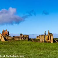 Buy canvas prints of Tynemouth Priory by Lrd Robert Barnes