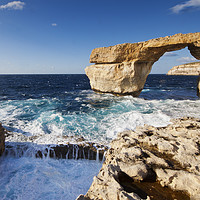 Buy canvas prints of The Azure Window by Clive Rees