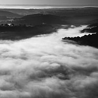 Buy canvas prints of Low Cloud over Raglan by Clive Rees