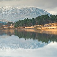 Buy canvas prints of Loch Tulla by Daniel kenealy