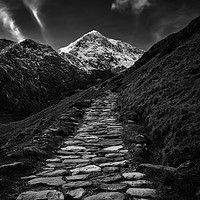 Buy canvas prints of Miners Track, Snowdon by Palombella Hart