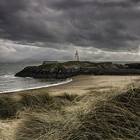 Buy canvas prints of Twr Bach Lighthouse by Palombella Hart