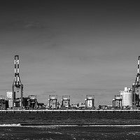 Buy canvas prints of Liverpool Docks by Mike Chesworth