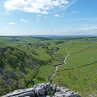 Buy canvas prints of Malham Cove, Yorks by Ant Marriott