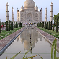 Buy canvas prints of Taj Mahal, Agra, India by Ant Marriott