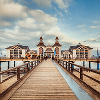 Buy canvas prints of Sellin Pier by Steffen Gierok-Latniak