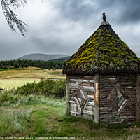 Buy canvas prints of Braemar Castle Summerhouse by Dominic Shaw-McIver