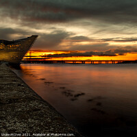 Buy canvas prints of Sunrise at the V&A Dundee by Dominic Shaw-McIver