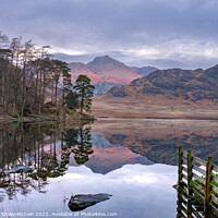 Buy canvas prints of Blea Tarn Reflections by Dominic Shaw-McIver